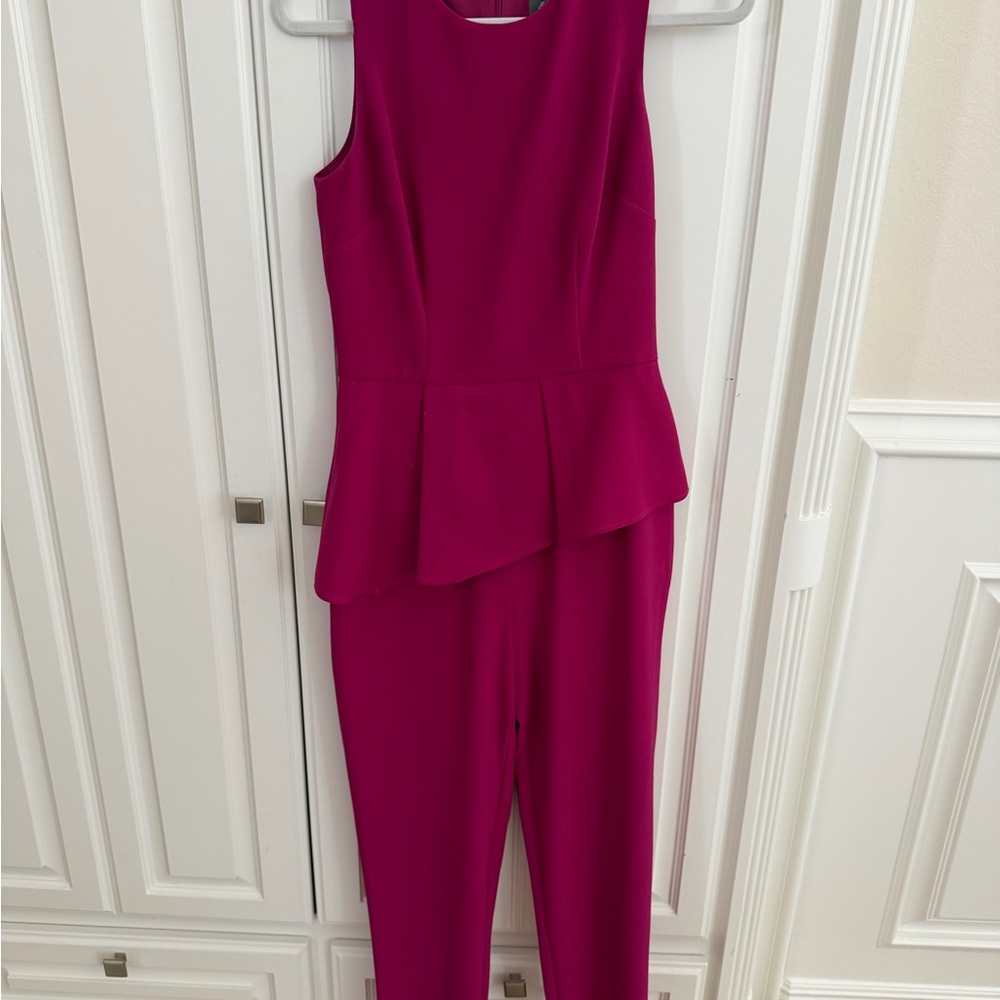 Vince Camuto Fuchsia Jumpsuit